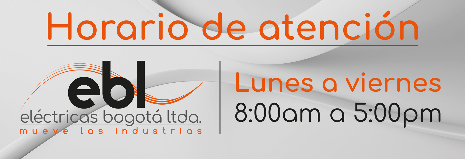 Horario de atenci&oacute;n